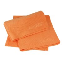 CARPRO 2 Face Microfiber Towel orange/blau 40 cm x 40 cm...